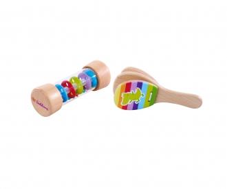 Music Set Rattle and Castanet
