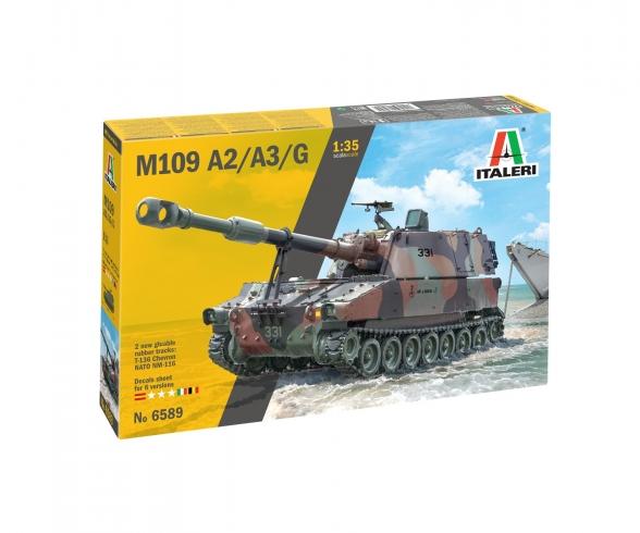 Italeri M-109/A2-A3G Howitzer Model Kit 1:35