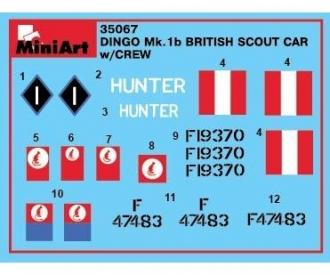 1:35 Char britannique. Char de reconnaissance Dingo MK. 1b (3)