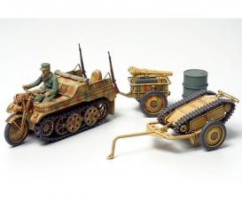 1:48 Ger. Kettenkrad m. Goliath, plastic model kit