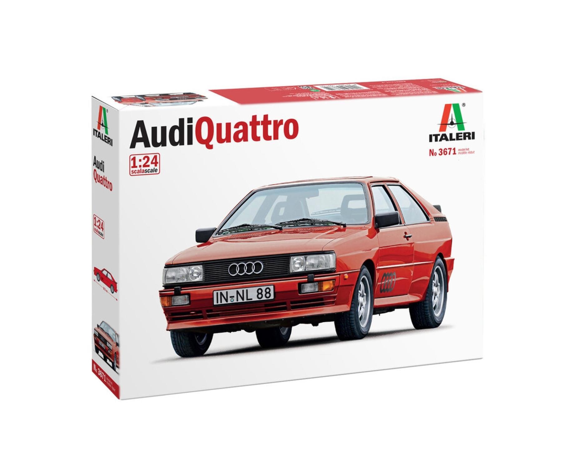 Hračka Audi Quattro - model auta