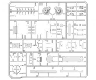 1:35 SLA APC T-54 m Lame de déneigement/intérieur