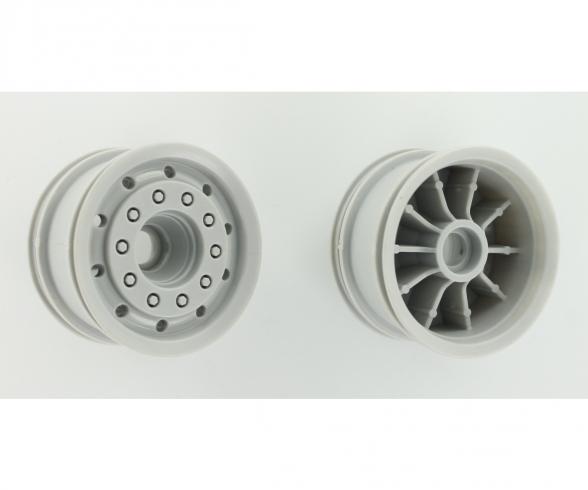 1:14 Truck Front Wheel, rim, wide ABS
