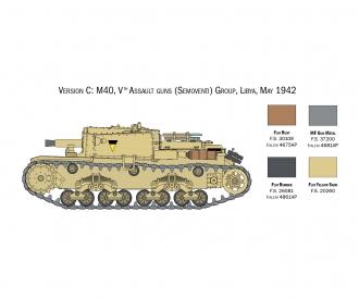 Italeri Italian Tanks & Semoventi Model Kit