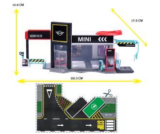 Mini Showroom Set + 1 Vehicle