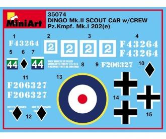 1:35 Ger. Dingo Mk.II Pz.Kpfw.Mk.1 202e