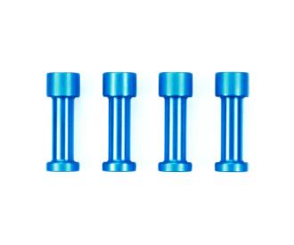 TC-01 Alum. Damper Extenders, chassis hop-up set