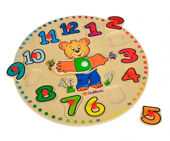 Puzzle Horloge Éducative