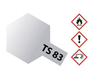 TS-83 Metallic Silver Gloss, paint spray, 100 ml