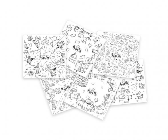 Smoby Peppa Colouring Sheets