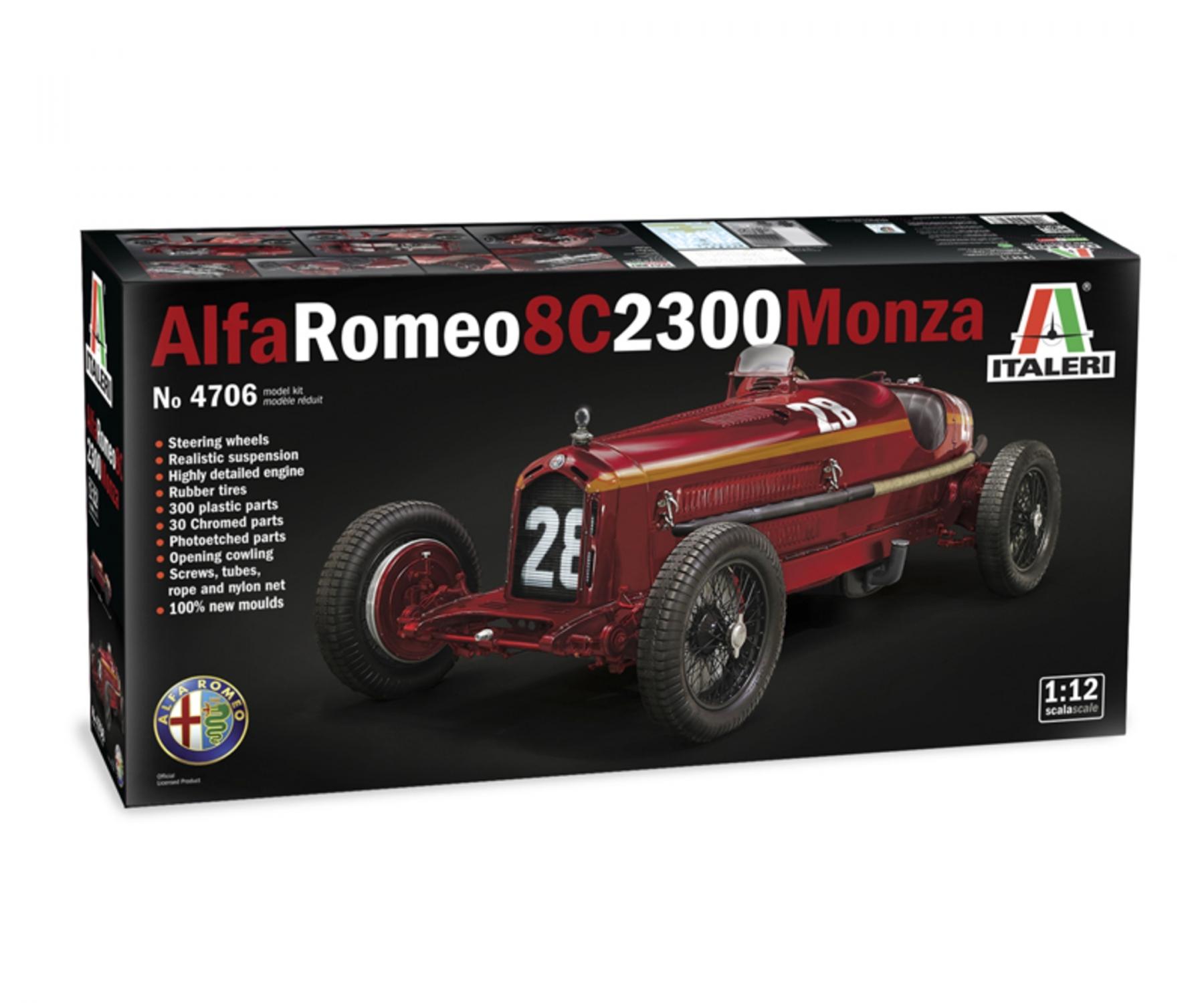 Buy 1:12 Alfa Romeo 8C 2300 Monza Nuvolari online | Carson