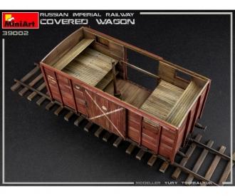 1:35 Rus. Imperial Railway Covered Wagon