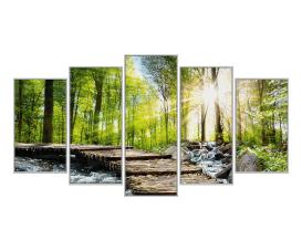 By the Torrent Polyptych - Painting by Numbers