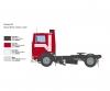 Volvo F12 Intercooler Low Roof Model Kit 1:24