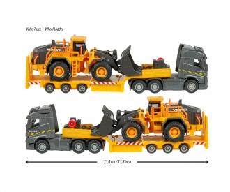 Volvo Truck + Wheel Loader