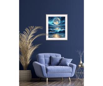 Magic of the moon Painting by numbers