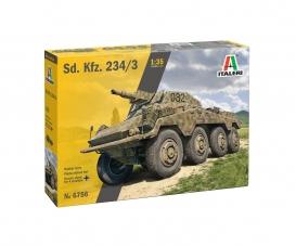 Sd.Kfz. 234/3 Model Kit 1:35 with PE Parts