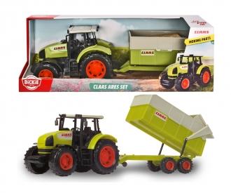 CLAAS Ares Set, tracteur avec remorque basculante