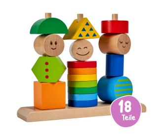 EH Jeu de figurines empilables