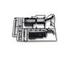 Scania Fuel Tank Q Parts, model accessory set