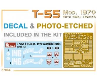 1:35 T-55 Mod. 1970 m. OMSh Kettengl.