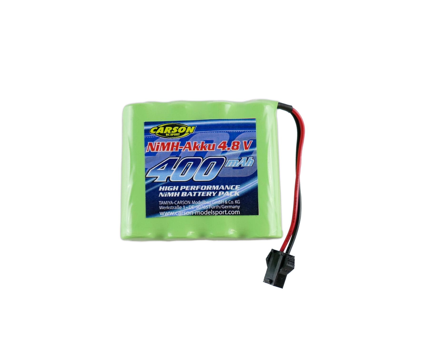 Buy 4,8V/400mAh NiMH Race Battery JST online Carson