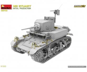 1:35 M3 Stuart erste Produktion mit Interieur