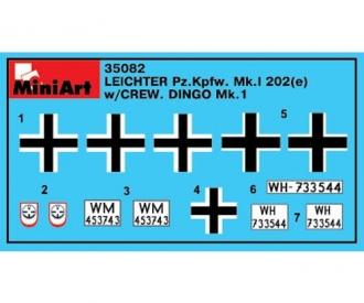 1:35 Lieutenant allemand PzKpfw. MkI 202e Dingo (3)