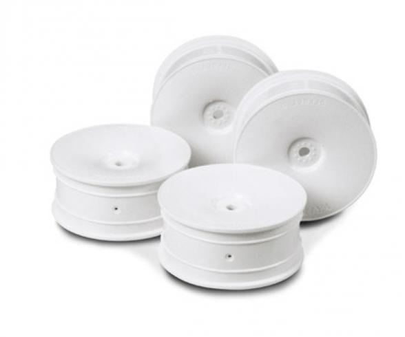 1:10 Dish Wheels, RC rims, 24 mm white set