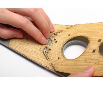 1:350 Yamato Holz-Deck Dekor