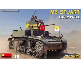 1:35 M3 Stuart frühe Produktion Interior Kit