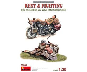 1:35 US Fig.-Set US Sold. R&F w/WLA Mot.