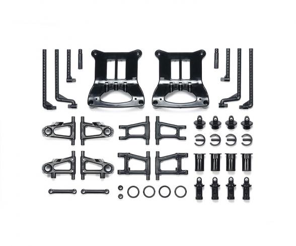 TT-01/E B-Parts, chassis spare parts set