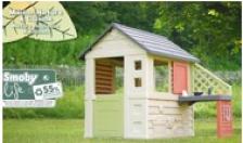 Smoby Life Spielhaus Natur mit Küche