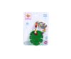 Baby Grasping Toy with Teething Leaf