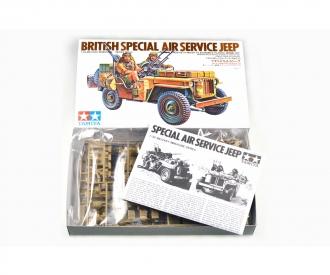 1:35 British S.A.S Jeep, plastic model kit