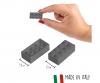Blox 100 briques grises 8 plots en boîte
