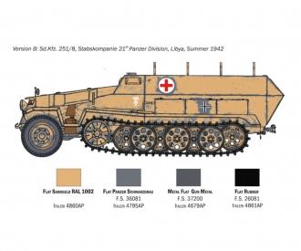 1:72 Sd.Kfz. 251/8 Ambulance