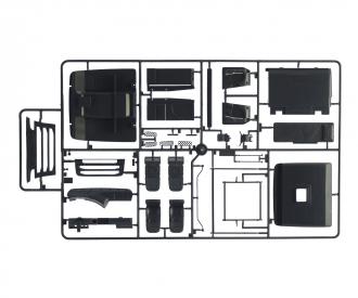 Scania R400 Streamline Flat Roof Model Kit 1:24