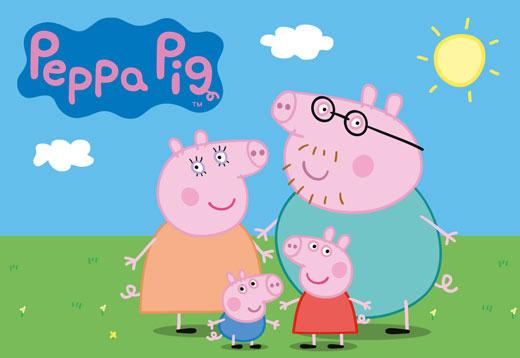 Peppa Pig-Puzzle Holz-Eichhorn