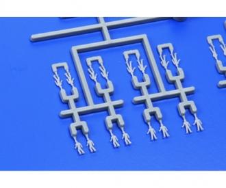 1:350 Warship Crew-Set (144), figure model kit