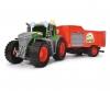 Tracteur jouet Fendt avec remorque, 26 cm