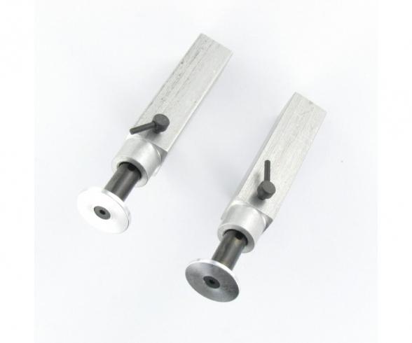 1:14 Alum. Trailer support legs (2) 73mm