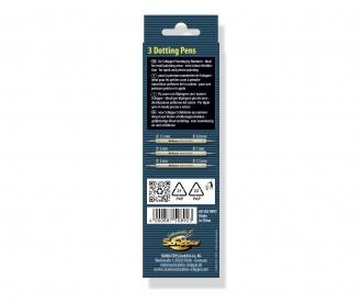 3 Dotting Pens Double Sided - Painting by Numbers Accessory