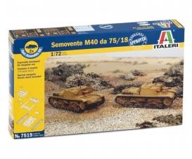 1:72 Semovente M40 da 75/18, 2 pcs