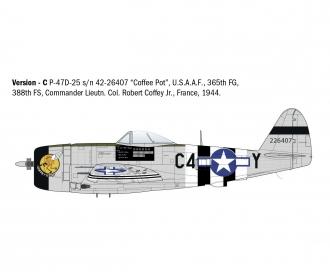 P-47D Thunderbolt E.T.O. Aircraft Model Kit 1:48