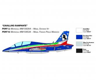 1:72 Set de 3 Aermacchi MB-339 PAN 60Jah.