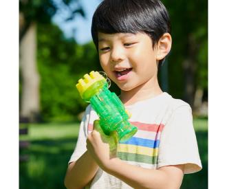 BF Pistolet à bulles avec manivelle