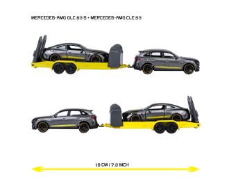 Remorque Mercedes-AMG Deluxe, env. 1:64