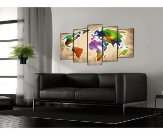 Colorful World - Un monde de toutes les couleurs - peinture par numéros